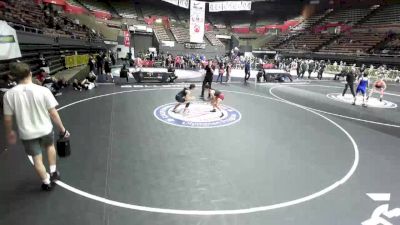 102 lbs 3rd Place Match - Makayla Lucero, Bloodline Wrestling vs Keyla Lopez