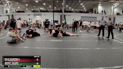 126 lbs Round 5 (8 Team) - Brody Julian, Faith & Fellowship WC vs Kyle Scartelli, Mat Assassins White