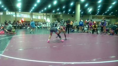 100 lbs Semis (4 Team) - Selena Hagood, Untouchable Lady Reapers vs Mirabella Matson, Trojan WA