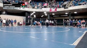132 lbs Champ. Round 1 - Garrett Waisath, Unattached vs Adam Ramirez, Belvidere North