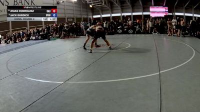 150 lbs Champ. Round 2 - Jisias Rodriguez, California vs Jack Burdick, Utah