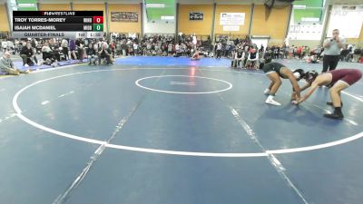 150 lbs Quarterfinal - Troy Torres-Morey, Windham vs Isaiah McDaniel, Middletown