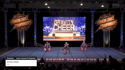 Gravity Cheer - Day 1 [2024 Explosion Level 4 Junior D1 Explosion] 2024 Winner's Choice Championships - Mohegan Sun