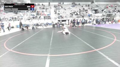 65 kg Cons. Rd Of 32 - Zoe Fries, Missouri Baptist Wrestling Club vs Dakota Frogge, Sanderson Wrestling Academy