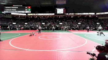 50 lbs 1st Place Match - Carlos Perez, XGWA vs Somar Freeman, RTLA