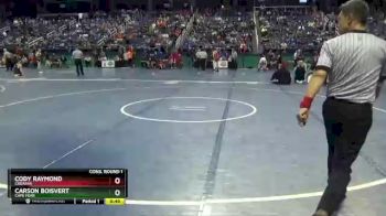 3 lbs Cons. Round 1 - Carson Boisvert, Cape Fear vs Cody Raymond, Croatan
