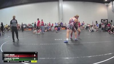 Round 1 (10 Team) - Cody Dean, Georgia United Blue vs Charlie Wilson, Bomb Squad