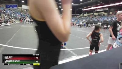 52 lbs Cons. Round 2 - Lincoln Gilman, WTC vs Jad Day, Eureka