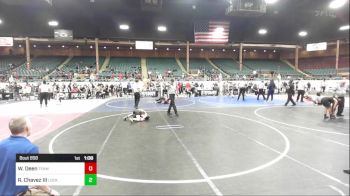 65 lbs Quarterfinal - Wyatt Deen, Team Oklahoma vs Ricardo Chavez III, Lockjaw WC