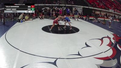 110 lbs Semis - Ella Kavanagh, Nevada vs Abbey West, Utah