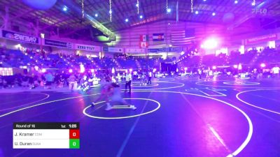 120 lbs Round Of 16 - Judah Kramer, Conifer Lobos vs Urijah Duran, Duran Elite
