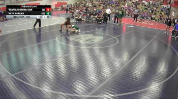 105 lbs Quarterfinal - Maria Siquina Can, Hillsboro vs Mya Robles, Peninsula
