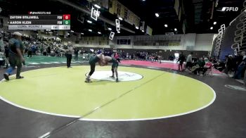 126 lbs Cons. Round 3 - Zaydin Stillwell, Poway vs Aaron Klein, Poway