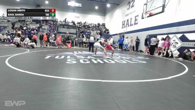138 lbs Consi Of 8 #2 - Logan Smith, Hulbert vs Saul Banda, Tulsa Memorial