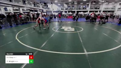 143 lbs Consolation - Dillon Gray, ME Trappers WC vs Tucker Wright, Middlebury VT