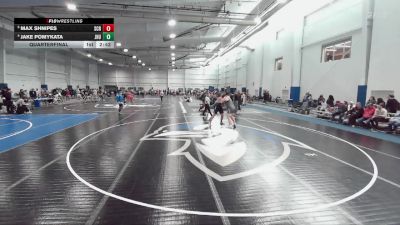 285 lbs Quarterfinal - Max Shnipes, Scranton vs Jake Pomykata, Johns Hopkins