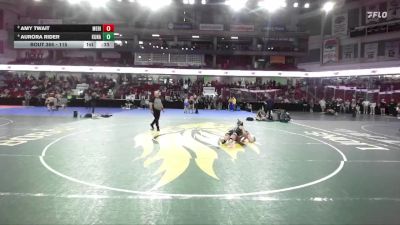 115 lbs Cons. Semi - Aurora Rider, Kuna vs Amy Twait, Meridian
