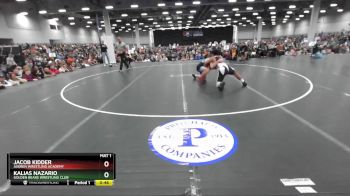 165 lbs Cons. Semi - Jacob Kidder, Askren Wrestling Academy vs Kalias Nazario, Golden Bears Wrestling Club