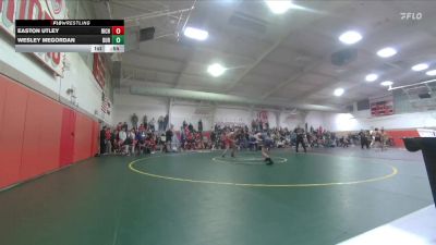 120 lbs Cons. Round 3 - Easton Utley, Richfield vs Wesley Megordan, Durango