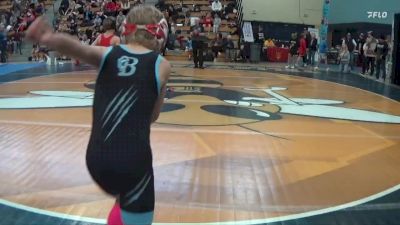 75 lbs Quarterfinal - Blake DeLaForest, Blaine Wrestling vs Liam Hamacher, MN Elite