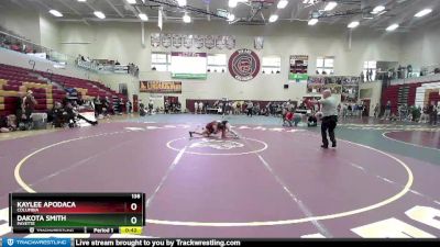 138 lbs Cons. Round 3 - Kaylee Apodaca, Columbia vs Dakota Smith, Payette