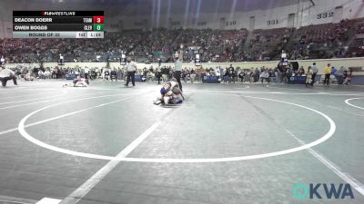 75 lbs Round Of 32 - Deacon Doerr, Team Tulsa Wrestling Club vs Owen Boggs, Cleveland Take Down Club