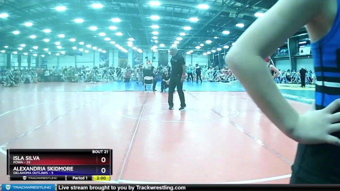 98 lbs Rd# 5- 2:00pm Friday - Alexa Thomas, POWA vs Paezlie Kerr ...