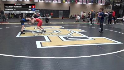 106 lbs Cons. Semis - Karson Wuebker, Sebolt Wrestling Academy vs Liam Dunlay, Iowa