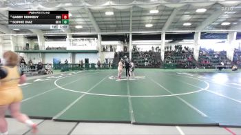 207 lbs Cons. Round 2 - Gabby Kennedy, Baldwin Wallace vs Sophie Diaz, Bethany