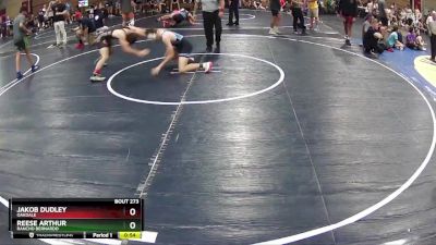 155 lbs Cons. Round 1 - Jakob Dudley, Oakdale vs Reese Arthur, Rancho Bernardo