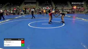 132 lbs Consolation - Desza Munson, Pomona Elite vs Morgan Lucio, Valiant College Prep