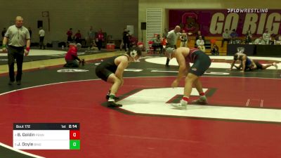 285 lbs Quarterfinal - Ben Goldin, Penn vs Joe Doyle, Binghamton