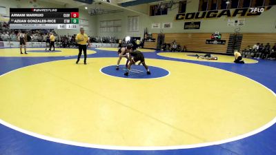135 lbs Round Of 32 - Armani Marrujo, Clovis West vs Azuan Gonzales-Rice, Etiwanda