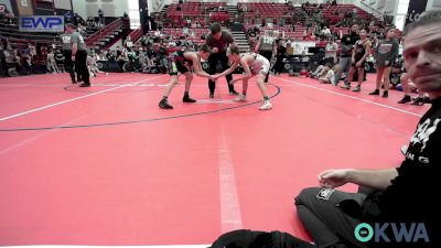 90 lbs Quarterfinal - Kale Elledge, F-5 Grappling vs Daxton Spexarth, Kansas Mayhem 11u