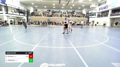 157 lbs Consi Of 8 #2 - Gavin Brown, Ohio State vs Jack Pletcher, Pittsburgh