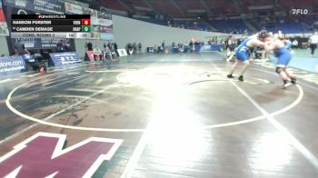 2A/1A Boys 285 Cons. Round 3 - Camden Demase, Knappa Boys vs Hansom Forster, Vernonia Boys