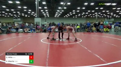 175 lbs Quarterfinal - Danny Mills, Clio vs Colt Shorts, Toss