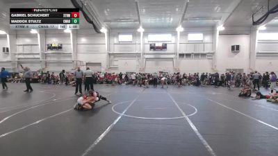 105 lbs Round 2 (8 Team) - Maddox Stultz, Contenders WA Blue vs Gabriel Schuchert, Xtreme Team