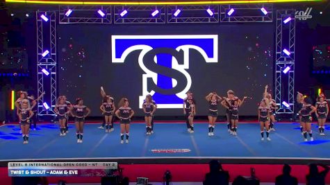 Twist & Shout - Tulsa - Adam & Eve [2026 L6 International Open Coed - NT Day 2] 2026 NCA All-Star National Championship