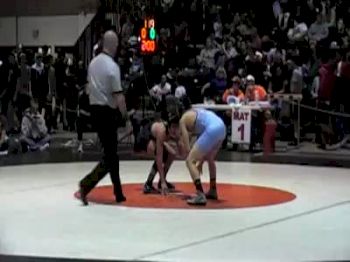 119 lbs. Geordan Martinez (Pine Creek H.S.) vs. Anthony Apodaca (Mountain Range H.S)