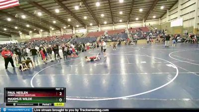 80 lbs Round 2 - Paul Neslen, Weber Warrior Wrestling vs Maximus Wilde, Westlake