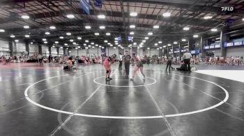 145 lbs Rr Rnd 2 - Ella Gahl, Indiana Outlaws Pink vs Madison Miller, Steel Valley Vixens