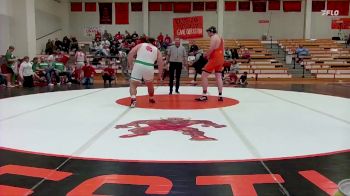 285 lbs Finals (2 Team) - Dominick Kattenberg, Smith Center HS vs Cody Pennington, Onaga HS