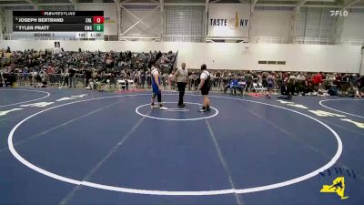 210 lbs Round 1 - Tyler Pratt, Cazenovia Wrestling Club vs Joseph Bertrand, Club Not Listed