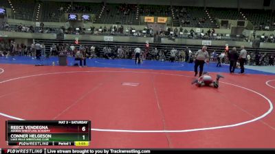 115 lbs 1st Place Match - Reece Vendegna, Askren Wrestling Academy vs Conner Helgeson, Lake Mills Wrestling Club