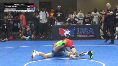 108 lbs Champ. Rd Of 16 - Logan Krenz, Hawk Wrestling Club vs Ace Hamilton, Maryland