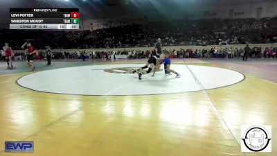 84 lbs Consi Of 16 #2 - Levi Potter, Team Guthrie Wrestling vs Wheston Moudy, Team Choctaw