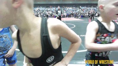 49 lbs Round Of 16 - Dakota Mendoza, Mantanona TC vs Lev Heist-Levine, Bozeman Wrestling Club