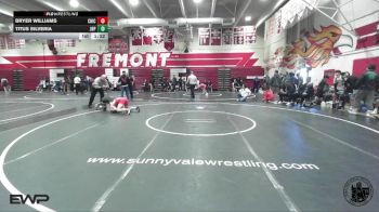 126 lbs Champ. Round 1 - Bryer Williams, Chico vs Titus Silveria, John H Pitman