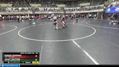 105 lbs Semifinal - Parker Spierings, AWA / Mollitium vs GRANT KNUTSON, Outlaw Wrestling Club